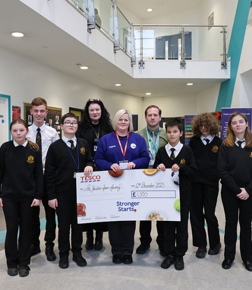 Tesco Funding Boosts Young Carers Club at The Basildon Lower Academy